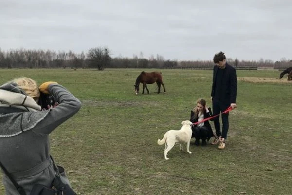 Sesja fotograficzna w schronisku w Korabiewicach